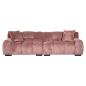 Preview: Charelle rose chenille - extravagantes Sofa