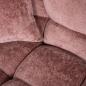 Preview: Charelle rose chenille - extravagantes Sofa