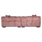 Preview: Charelle rose chenille - extravagantes Sofa