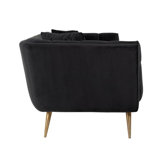 Huxley Antraciet velvet - elegantes Sofa